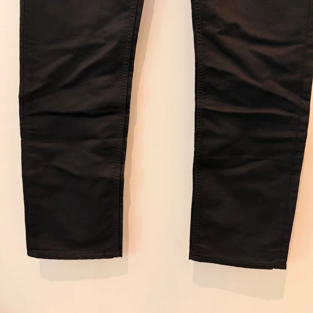Quince Comfort Stretch Traveler 5 Pocket Pants Slim Office Date Black 34 34 NWT